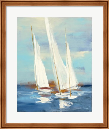 Framed Summer Regatta III Print