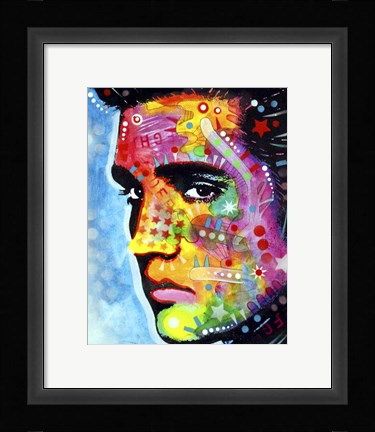 Framed Elvis Presley Print