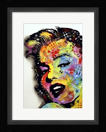 Framed Marilyn Monroe II Print