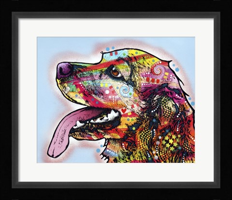Framed Cocker Spaniel 1 Print