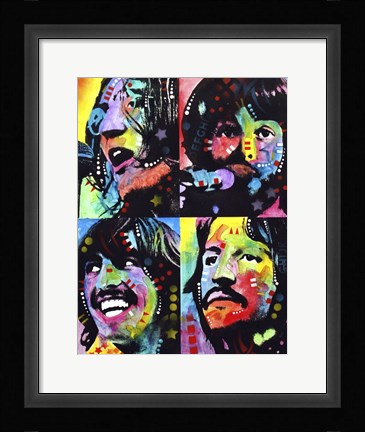 Framed Beatles Print