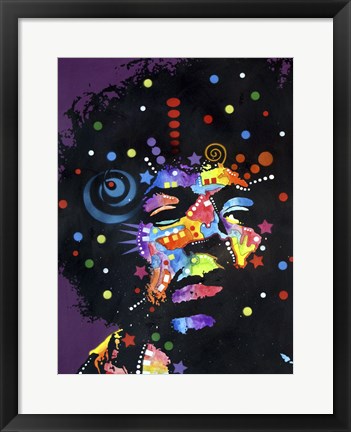 Framed Jimi Print