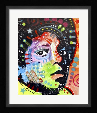 Framed Michael Jackson Print