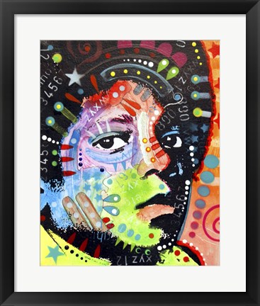 Framed Michael Jackson Print