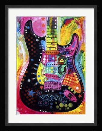 Framed Lenny Strat Print