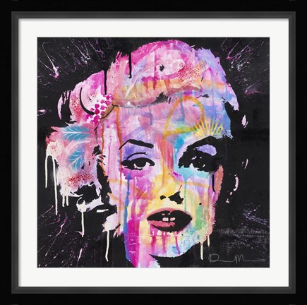 Framed Marilyn Monroe Print
