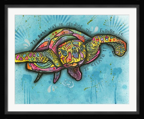 Framed Turtle Print
