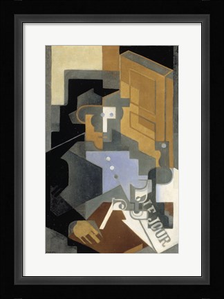 Framed Le Tourangeau [Man from the Touraine], 1918 Print