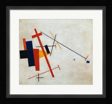 Framed Suprematist Composition, 1915 (detail) Print