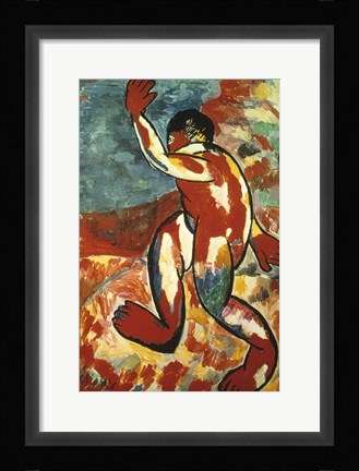 Framed Bather, 1910 Print
