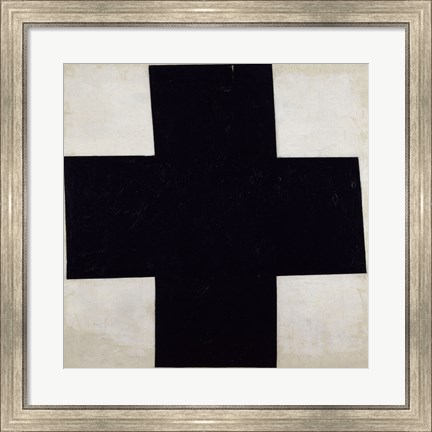 Framed Black Cross, 1915 Print
