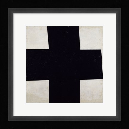 Framed Black Cross, 1915 Print