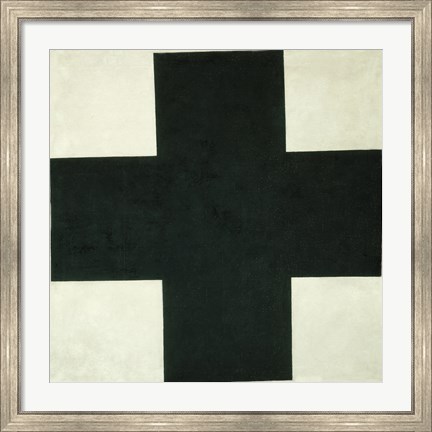 Framed Black Cross, c. 1923 Print