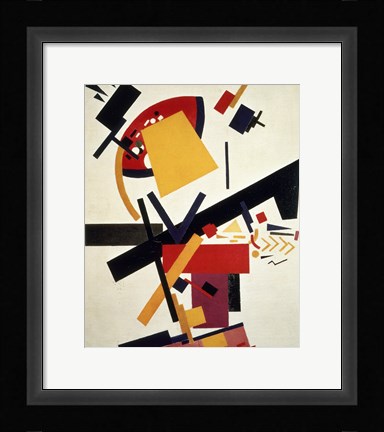 Framed Suprematism, 1915 Print