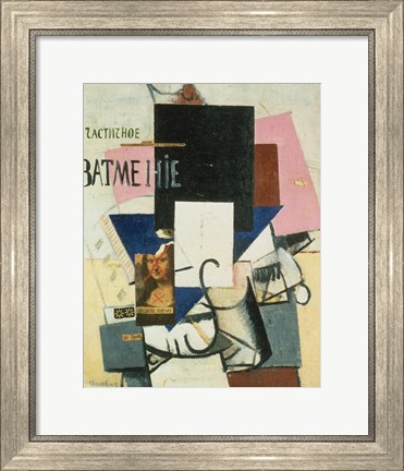 Framed Composition with the Mona Lisa, 1913 Print