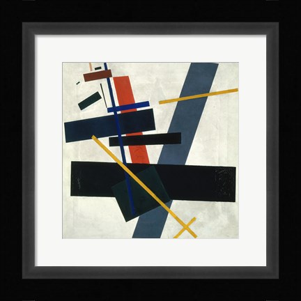 Framed Suprematism, 1915 Print