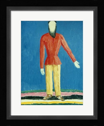 Framed Peasant Print