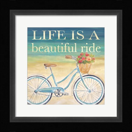 Framed Beautiful Ride I Print