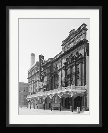 Framed Pabst Theater, 144 East Wells Street, Milwaukee, Milwaukee County, WI Print
