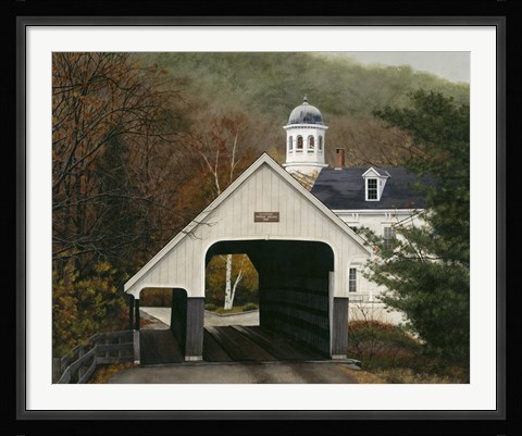 Framed Middle Bridge Print