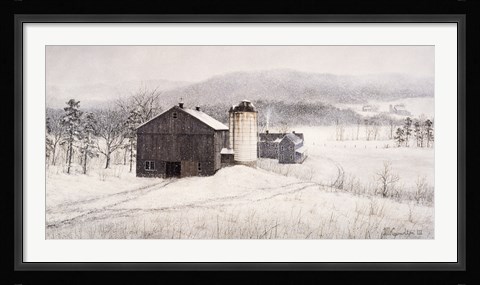 Framed Peaceful Valley Print