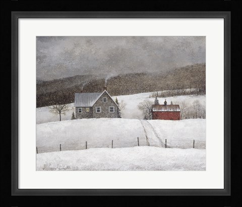 Framed Cozy Retreat in the Country Print