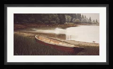 Framed Secluded Cove Print