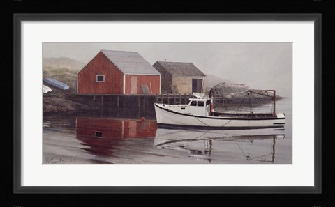 Framed Serene Cove Print