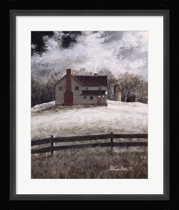 Framed Moonlit Evening Print