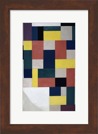 Framed Pure Painting ( Composition),  1920 Print