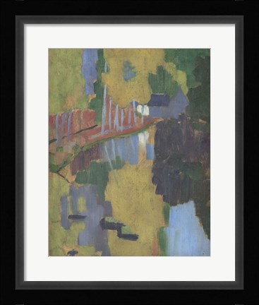 Framed Talisman, 1888 Print