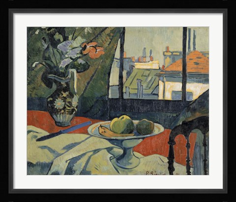 Framed Still Life: The Artist'S Studio, 1891 Print
