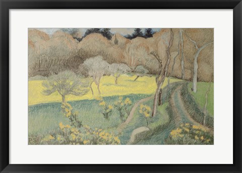 Framed Landscape, 1912 Print