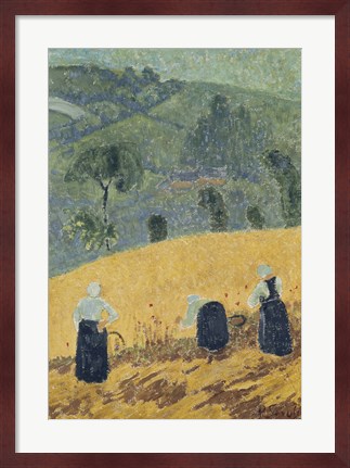 Framed Harvest,  1920-25 Print