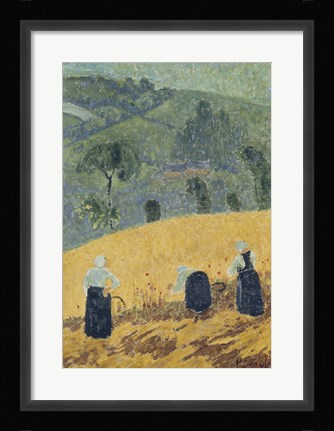 Framed Harvest,  1920-25 Print