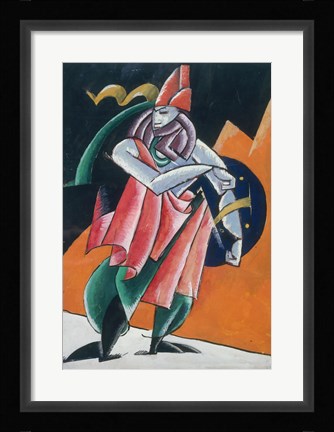 Framed Soldier, 1922 Print