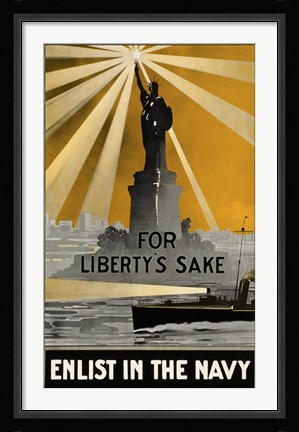 Framed For Liberty's Sake Print