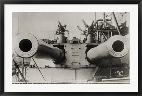 Framed Broadside of HMS Dreadnought Print