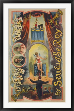 Framed Flying Visit by Servais Le Roy Print