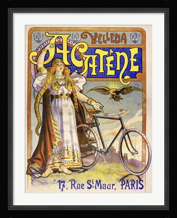 Framed Acatene Velleda Print