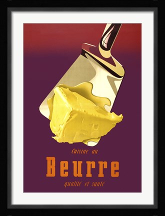 Framed Swiss, Better Butter Print