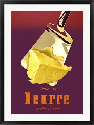 Framed Swiss, Better Butter Print