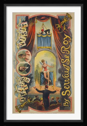 Framed Flying Visit by Servais Le Roy Print