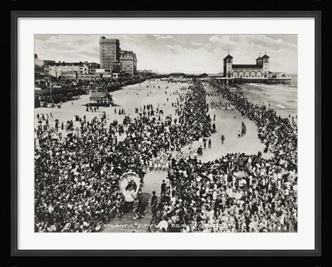 Framed Atlantic City, NJ Print