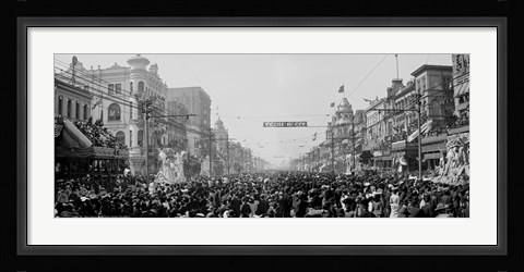 Framed Rex Pageant, Mardi Gras Print
