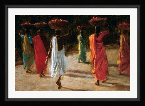 Framed Tomatoes Print