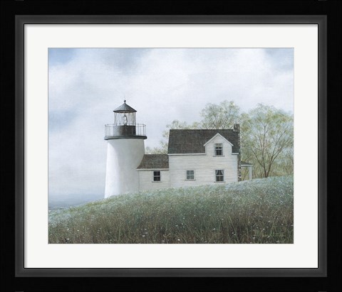 Framed Foggy Morning In May Print