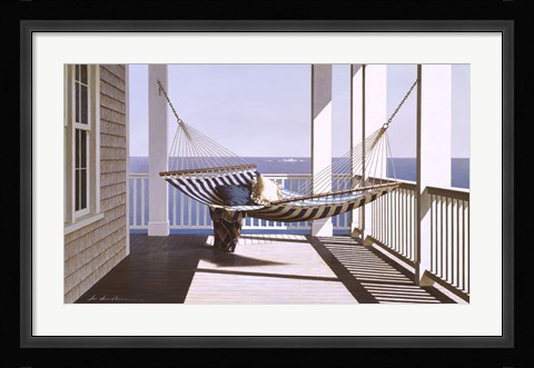 Framed Sunlit Hammock II Print