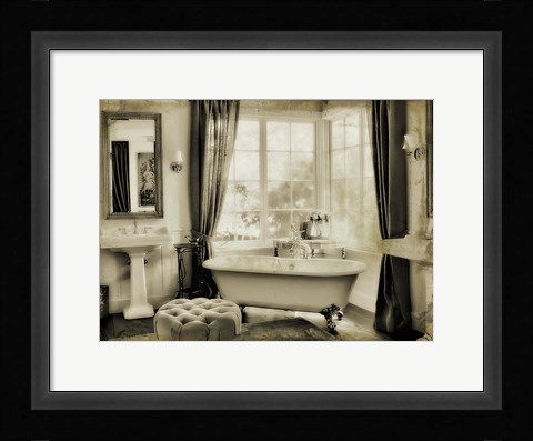 Framed Powder Room Print