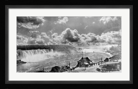 Framed Niagara Falls1913 Print